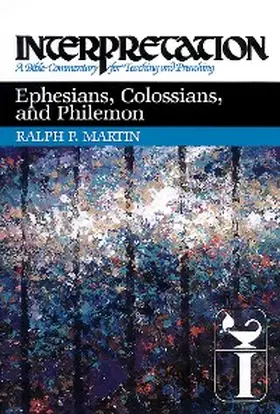 Martin |  Ephesians, Colossians, and Philemon | eBook | Sack Fachmedien
