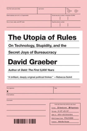 Graeber |  The Utopia of Rules | Buch |  Sack Fachmedien