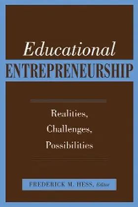 Hess |  Educational Entrepreneurship | eBook | Sack Fachmedien