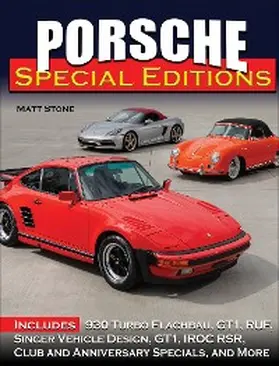 Stone |  Porsche Special Editions | eBook | Sack Fachmedien