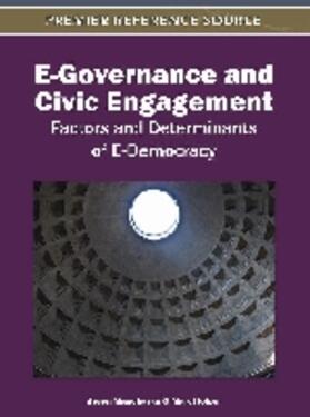 Holzer / Manoharan | E-Governance and Civic Engagement | Buch | 978-1-61350-083-5 | sack.de