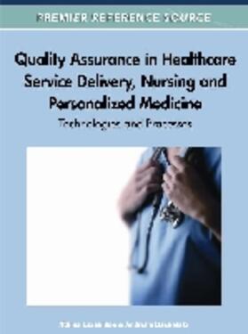 Daskalaki / Lazakidou | Quality Assurance in Healthcare Service Delivery, Nursing and Personalized Medicine | Buch | 978-1-61350-120-7 | sack.de