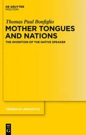 Bonfiglio |  Mother Tongues and Nations | Buch |  Sack Fachmedien