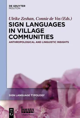 Zeshan / de Vos |  Sign Languages in Village Communities | Buch |  Sack Fachmedien
