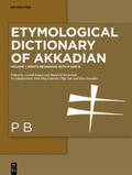 Krebernik / Kogan / Streck |  Etymological Dictionary of Akkadian | eBook | Sack Fachmedien