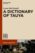 MacDonald |  A Dictionary of Tauya | eBook | Sack Fachmedien