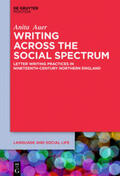 Auer |  Writing across the Social Spectrum | Buch |  Sack Fachmedien