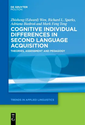 Wen / Sparks / Biedron | Cognitive Individual Differences in Second Language Acquisition | E-Book | sack.de