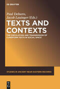 Lauinger / Delnero |  Texts and Contexts | Buch |  Sack Fachmedien