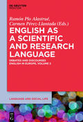 Pérez-Llantada / Plo Alastrué |  English as a Scientific and Research Language | Buch |  Sack Fachmedien