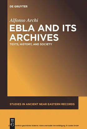 Archi | Ebla and Its Archives | E-Book | sack.de