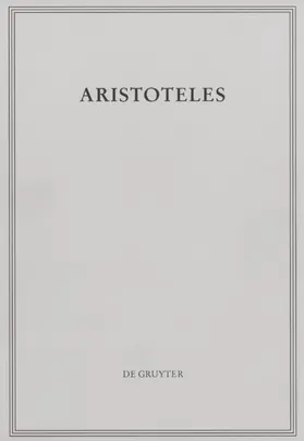 Aristoteles |  Peri hermeneias | eBook | Sack Fachmedien