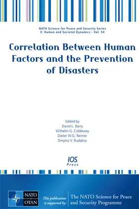 Barry / Coldewey / Reimer |  Correlation Between Human Factors and the Prevention of Disasters | Buch |  Sack Fachmedien
