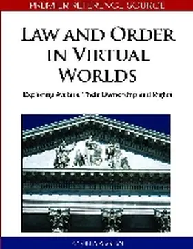 Adrian |  Law and Order in Virtual Worlds | Buch |  Sack Fachmedien