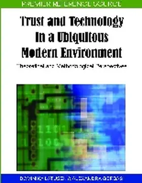 Latusek / Gerbasi |  Trust and Technology in a Ubiquitous Modern Environment | Buch |  Sack Fachmedien