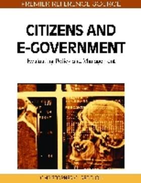 Reddick | Citizens and E-Government | Buch | 978-1-61520-931-6 | sack.de