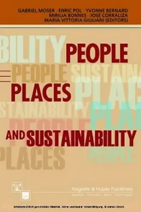 Moser / Pol / Bernard |  People, Places, and Sustainability | eBook | Sack Fachmedien