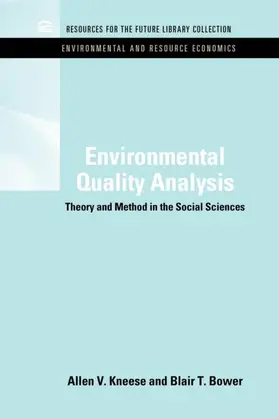 Kneese / Bower |  Environmental Quality Analysis | Buch |  Sack Fachmedien