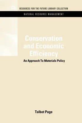 Page |  Conservation and Economic Efficiency | Buch |  Sack Fachmedien