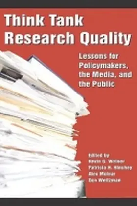 Welner / Hinchey / Molnar |  Think Tank Research Quality | Buch |  Sack Fachmedien