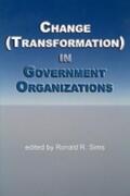 Sims |  Change (Transformation) in Public Sector Organizations | Buch |  Sack Fachmedien
