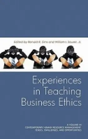 Sims / Sauser |  Experiences in Teaching Business Ethics (Hc) | Buch |  Sack Fachmedien