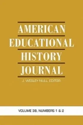 Null |  American Educational History Journal | Buch |  Sack Fachmedien