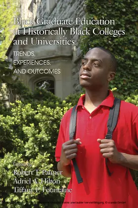 Palmer / Hilton |  Black Graduate Education at Historically Black Colleges and Universities | eBook | Sack Fachmedien