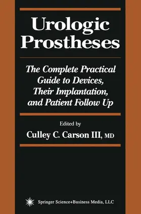 Carson |  Urologic Prostheses | Buch |  Sack Fachmedien