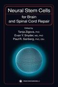 Zigova |  Neural Stem Cells for Brain and Spinal Cord Repair | Buch |  Sack Fachmedien