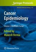 Verma |  Cancer Epidemiology | Buch |  Sack Fachmedien