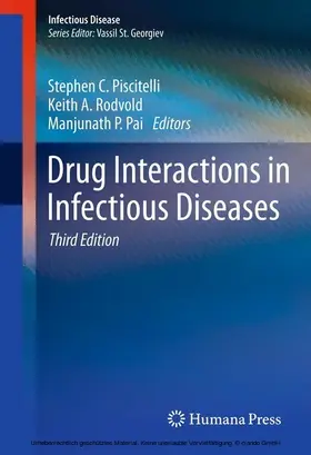 Piscitelli / Rodvold / Pai |  Drug Interactions in Infectious Diseases | eBook | Sack Fachmedien