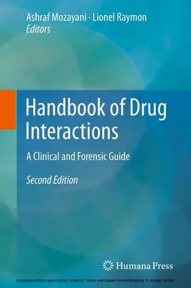 Mozayani / Raymon | Handbook of Drug Interactions | E-Book | www.sack.de