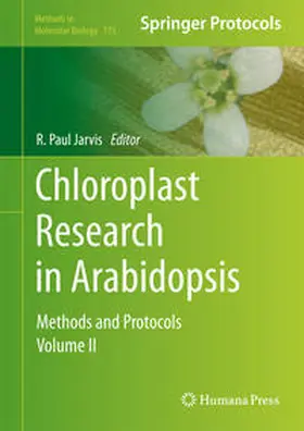 Jarvis |  Chloroplast Research in Arabidopsis | eBook | Sack Fachmedien