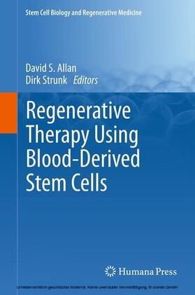 Allan / Strunk | Regenerative Therapy Using Blood-Derived Stem Cells | E-Book | sack.de