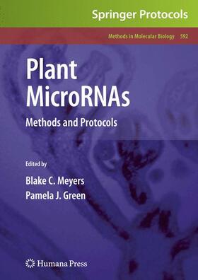 Green / Meyers | Plant MicroRNAs | Buch | 978-1-61779-653-1 | sack.de
