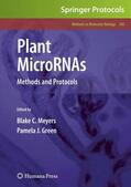 Green / Meyers |  Plant MicroRNAs | Buch |  Sack Fachmedien