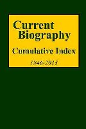 Wilson |  Current Biography | Buch |  Sack Fachmedien