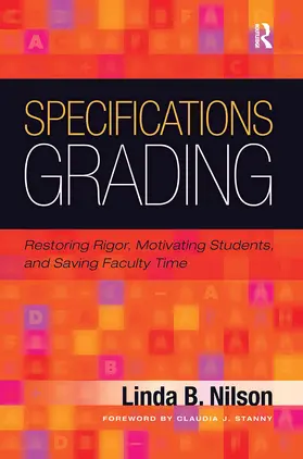 Nilson |  Specifications Grading | Buch |  Sack Fachmedien