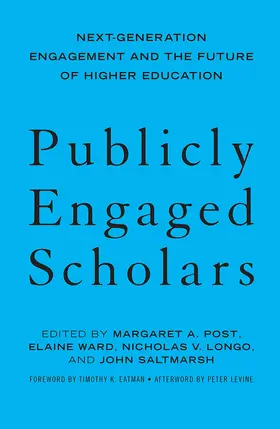 Post / Ward / Longo |  Publicly Engaged Scholars | Buch |  Sack Fachmedien