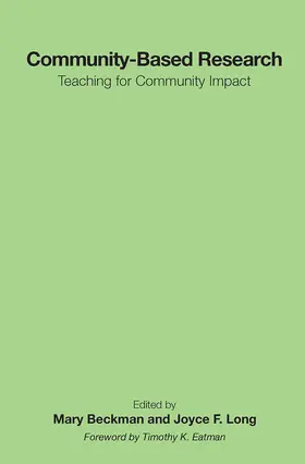 Beckman / Long |  Community-Based Research | Buch |  Sack Fachmedien