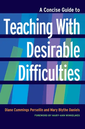 Persellin / Daniels |  A Concise Guide to Teaching With Desirable Difficulties | Buch |  Sack Fachmedien