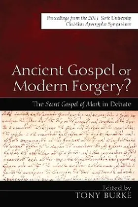 Burke |  Ancient Gospel or Modern Forgery? | eBook | Sack Fachmedien