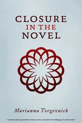 Torgovnick |  Closure In The Novel | eBook | Sack Fachmedien
