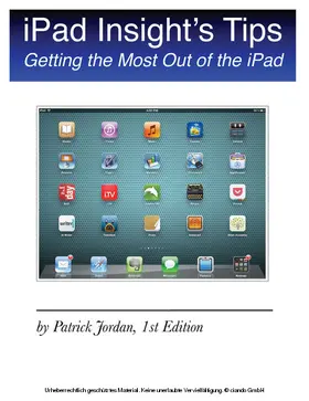 Jordan |  iPad Insight's Tips | eBook | Sack Fachmedien