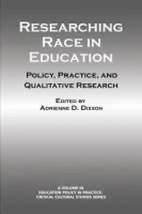 Dixson |  Researching Race in Education | Buch |  Sack Fachmedien