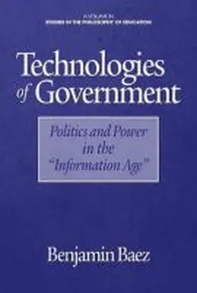 Baez |  Technologies of Government | Buch |  Sack Fachmedien