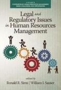 Sauser / Sims |  Legal and Regulatory Issues in Human Resources Management | Buch |  Sack Fachmedien