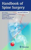 Baaj / Mummaneni / Uribe |  Handbook of Spine Surgery | Buch |  Sack Fachmedien