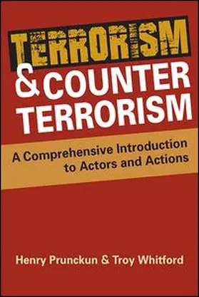 Prunckun / Whitford |  Terrorism and Counterterrorism | Buch |  Sack Fachmedien